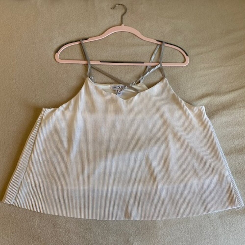Silver Summer Top